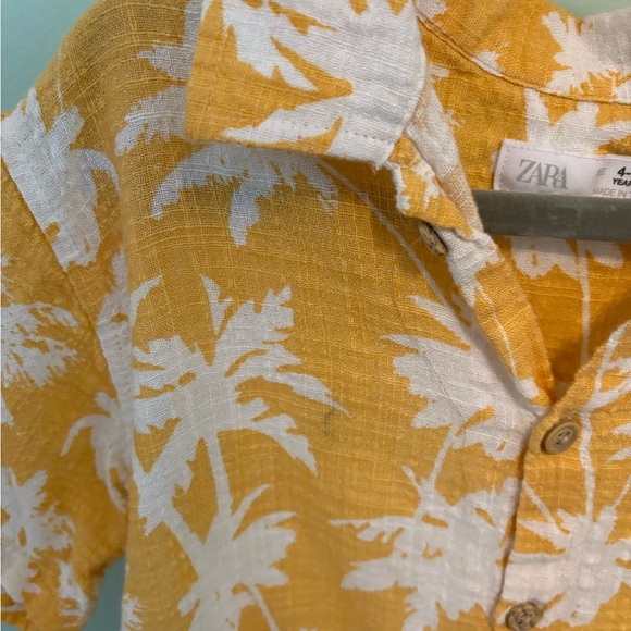 Zara Palm Tree Shirt - Picture 4 of 7